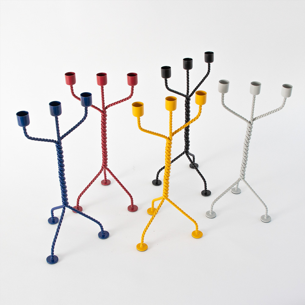 Werkwaardig Kerzenständer - Twisted Candleholder – Bild 5