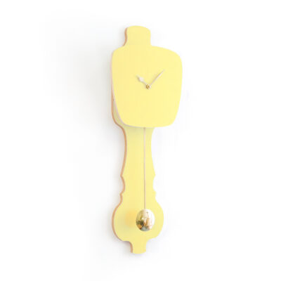 KLOQ Pendeluhr Canary Yellow L
