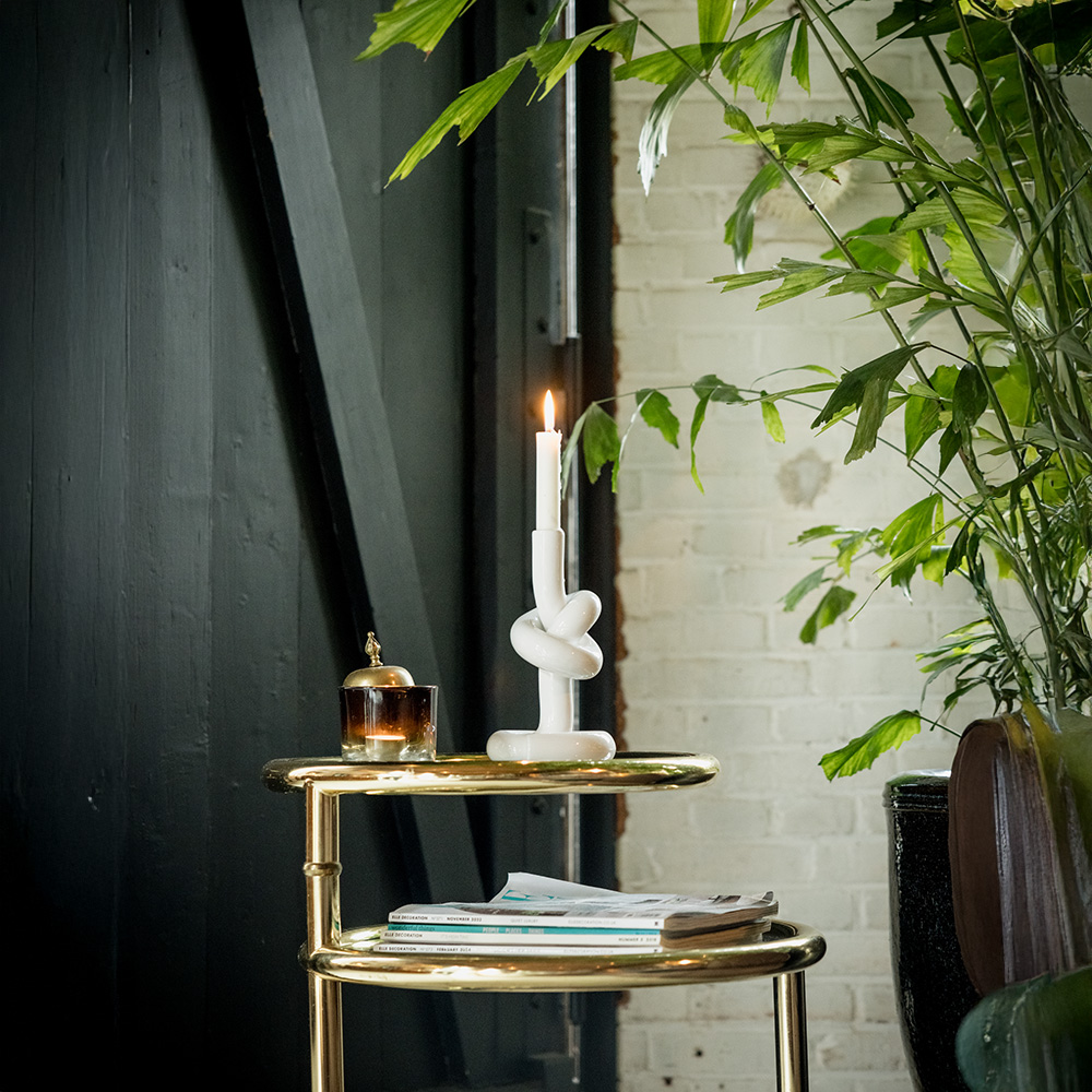 Werkwaardig Kerzenständer - Knotted Candleholder – Bild 2