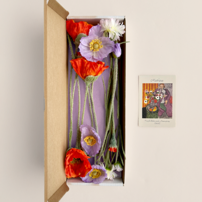 Walleaf - Seidenblumen Strauß Matisse