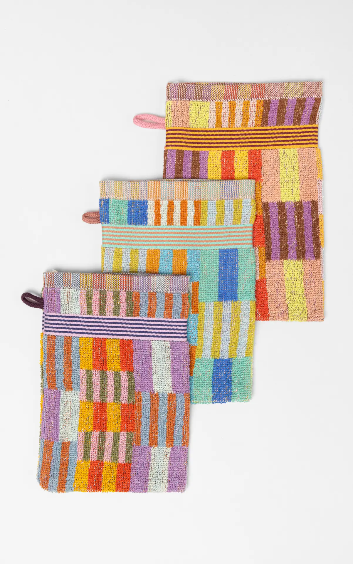 Foekje Fleur Waschlappen Trio Odds & Ends – Bild 2