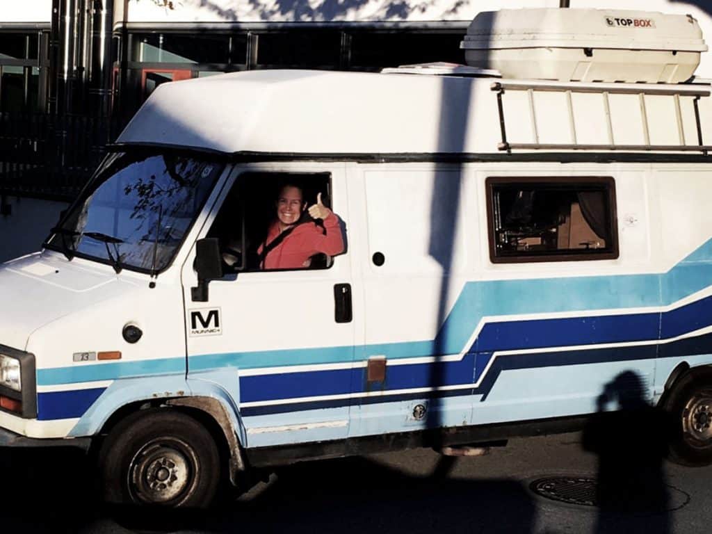 Double dutch on tour camper